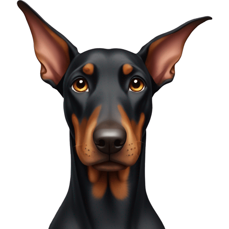 Beautiful Doberman  emoji