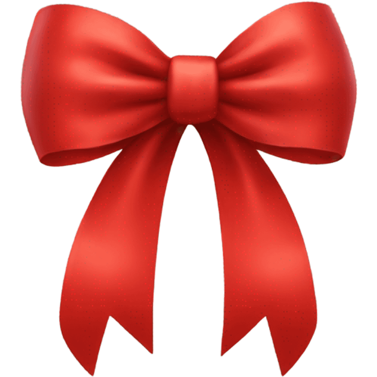 Red bow emoji