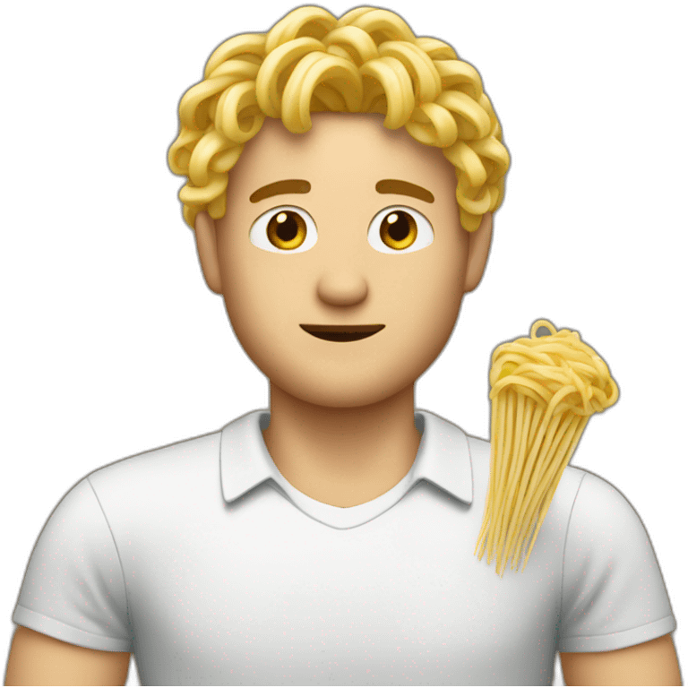 blond-man-with-spaghetti emoji