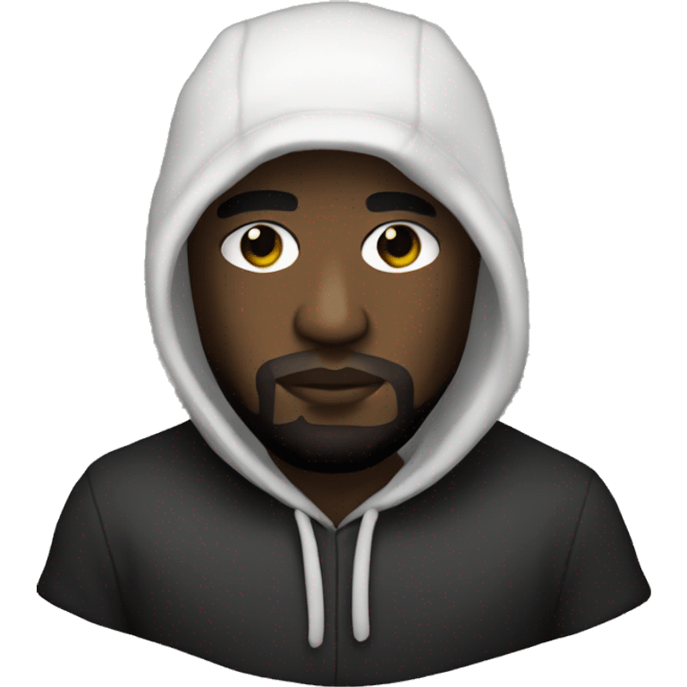 balaklava white rapper  emoji