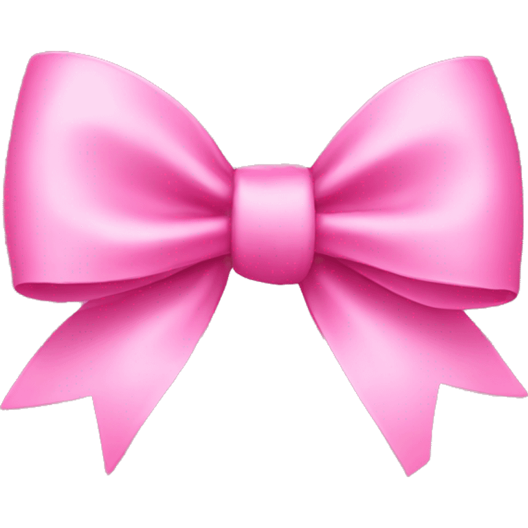 Pink bow  emoji