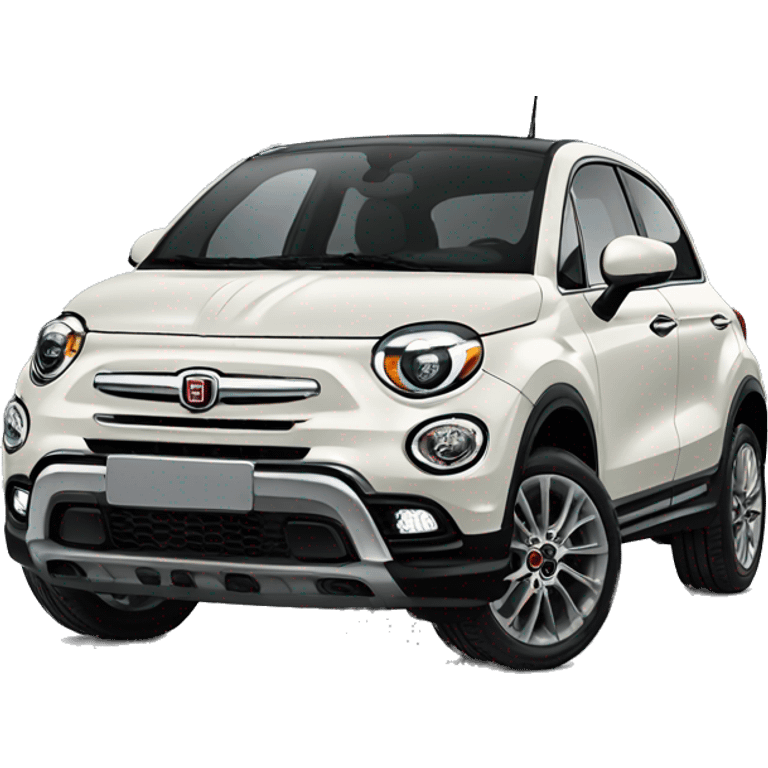 Fiat 500 X  emoji