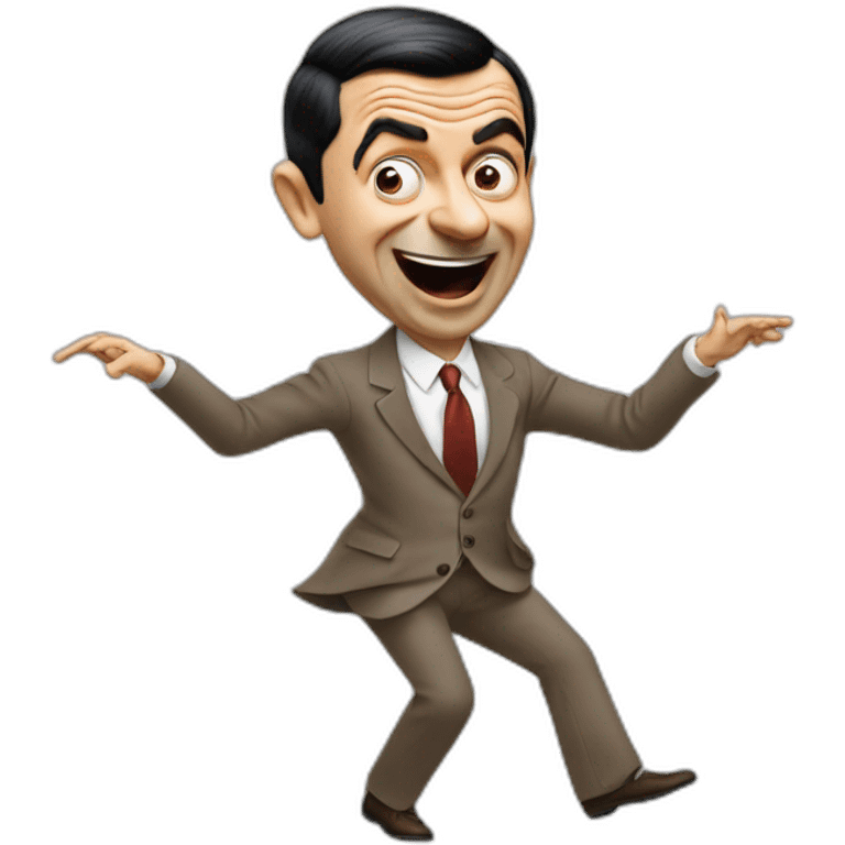 Mr bean dancing emoji