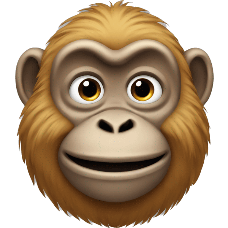 Fat monkey  emoji