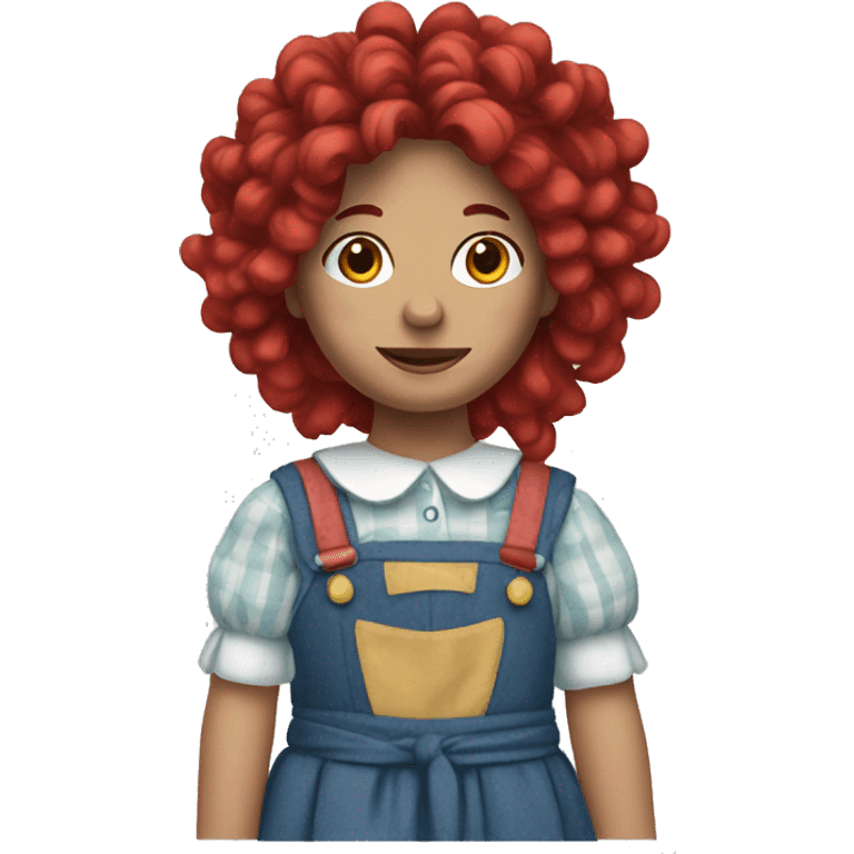 raggedy anne doll emoji