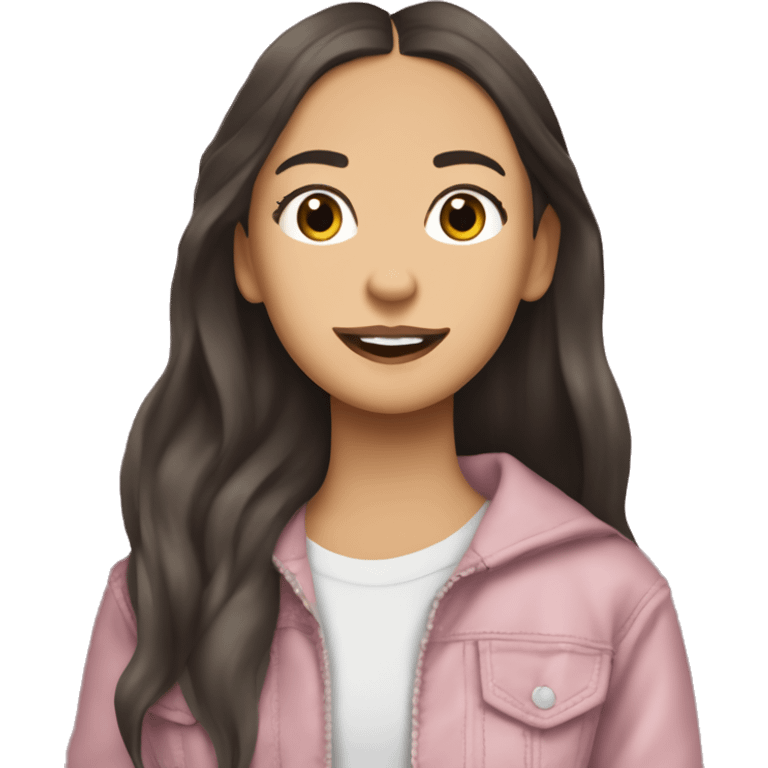 Olivia Rodrigo en su concierto Guts world  emoji