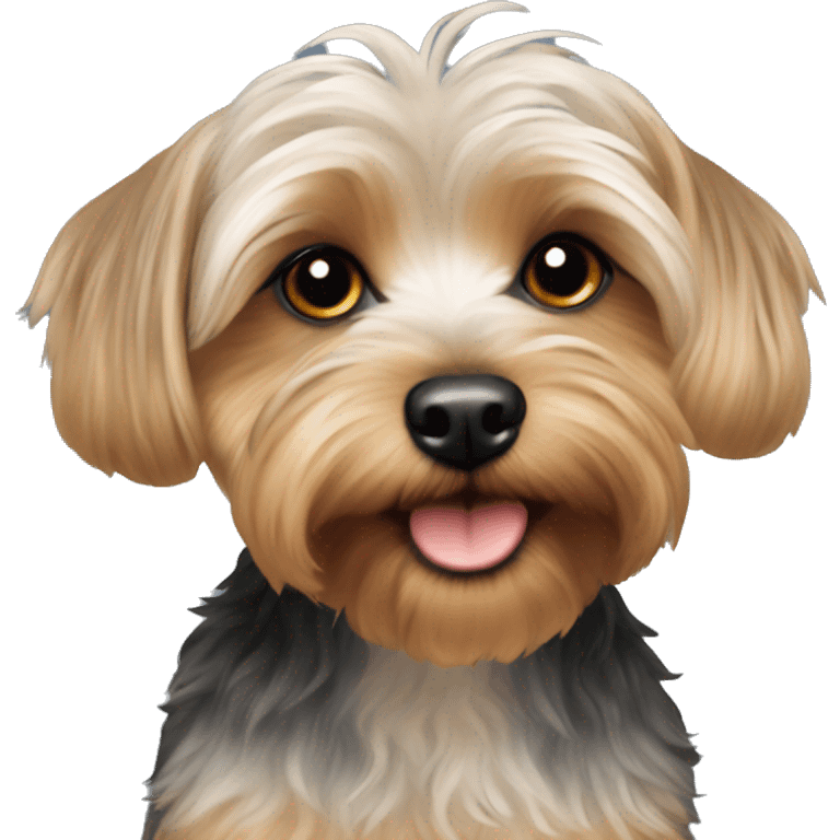 Yorkiepoo emoji