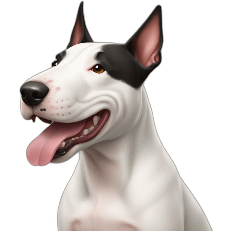 Atador bull terrier emoji