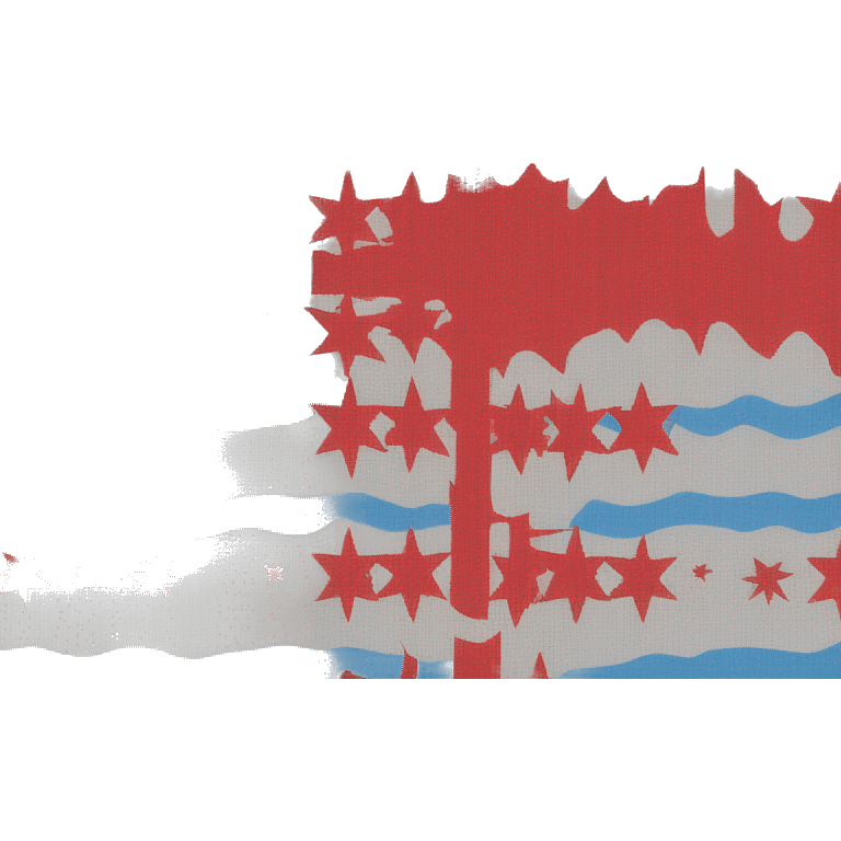 Chicago flag emoji