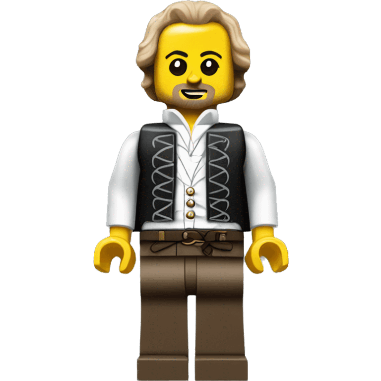 WILLIAM SHAKESPEARE lego full body emoji