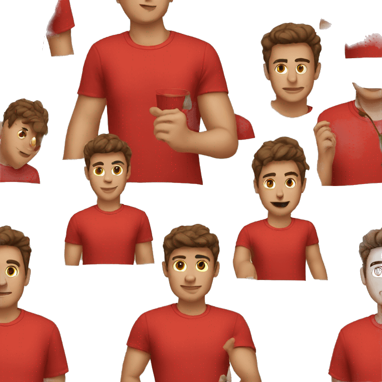 red Tshirt only emoji