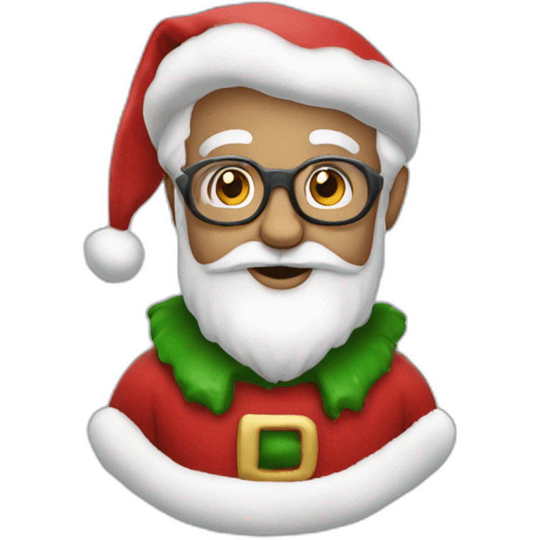 Papa noel emoji