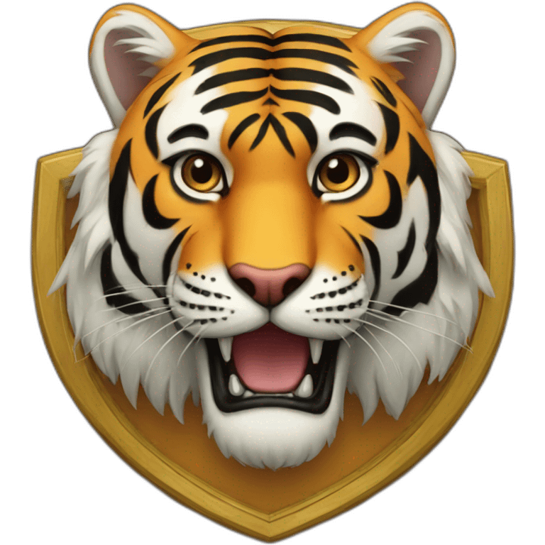 Tiger coat of arms emoji