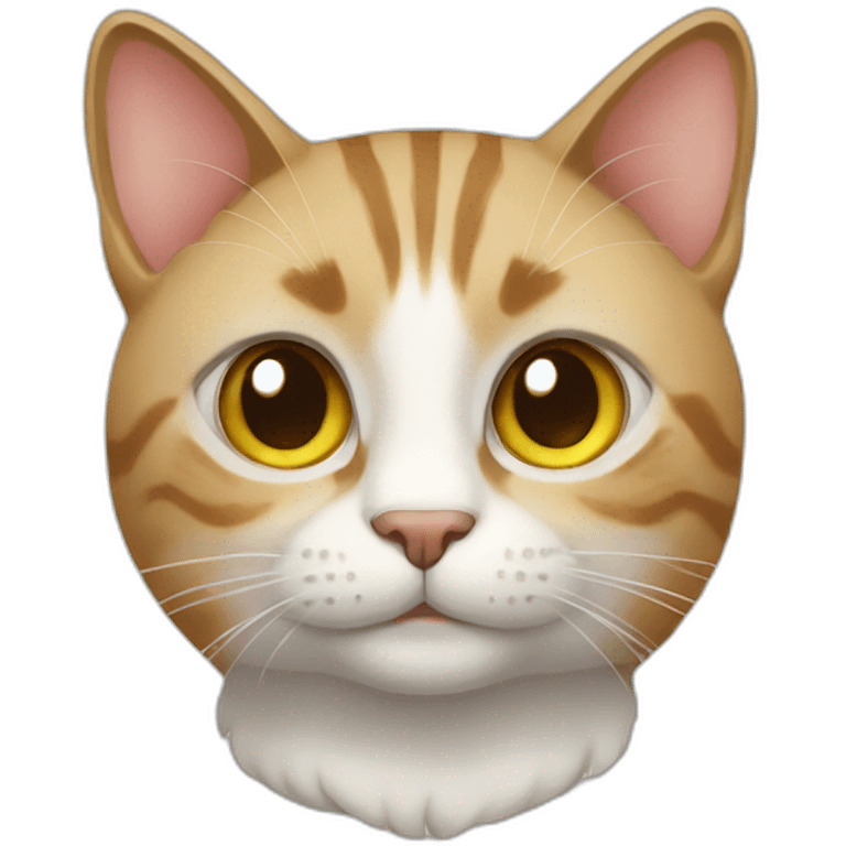 smart cat emoji