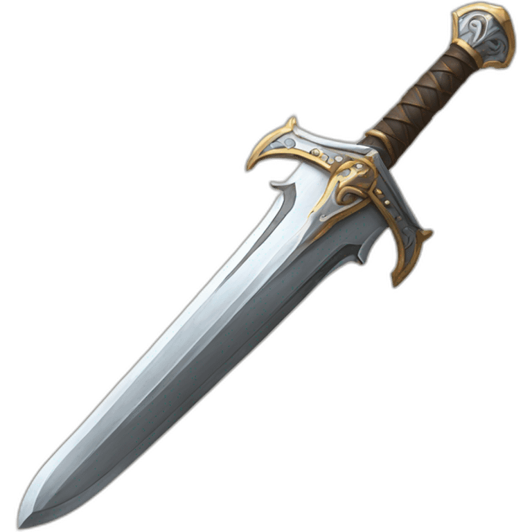 Really cool super detailed sword emoji