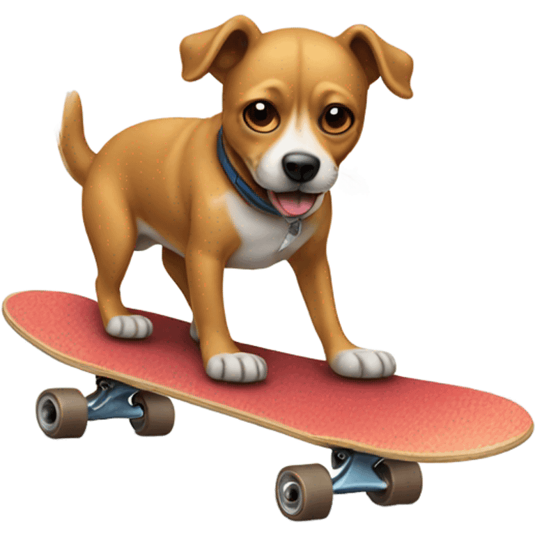 dog on skateboard  emoji