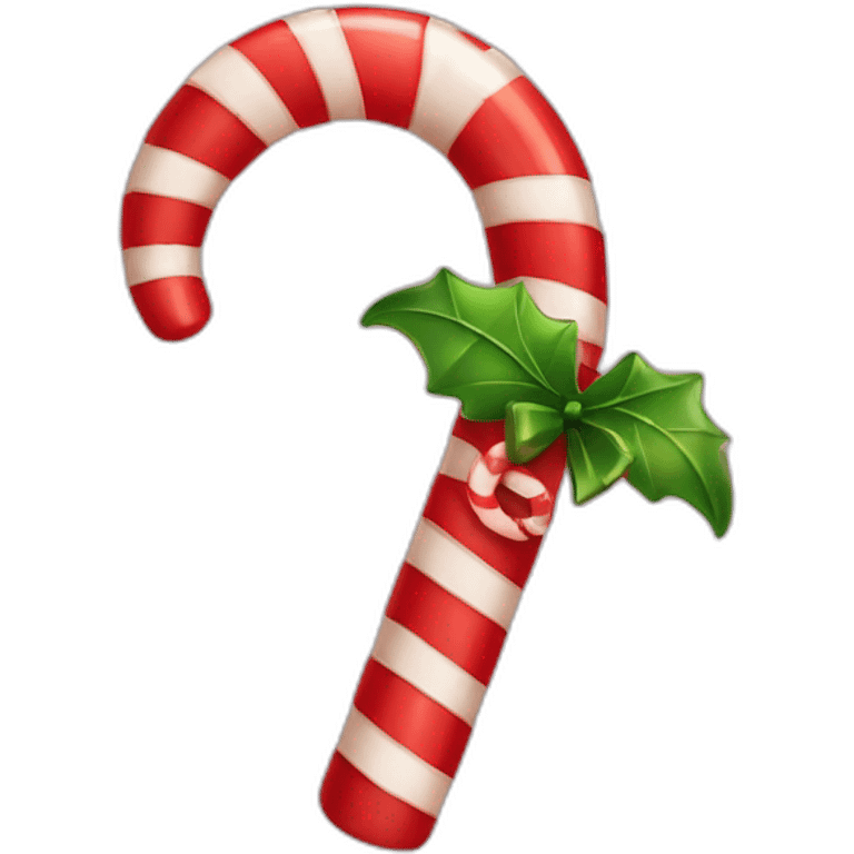 christmas candy cane emoji