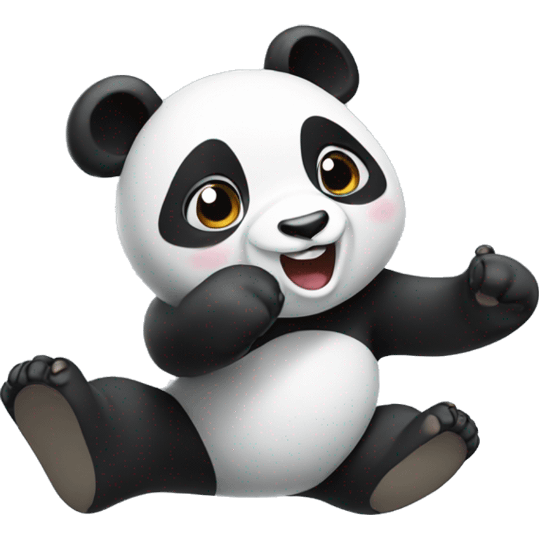 panda excited emoji