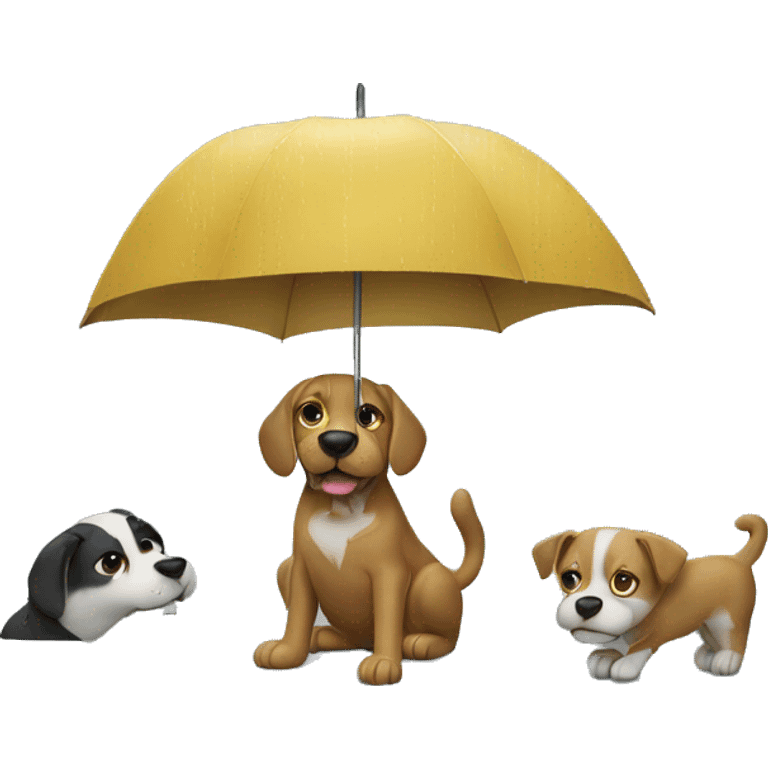 RAining Cats and Dogs emoji