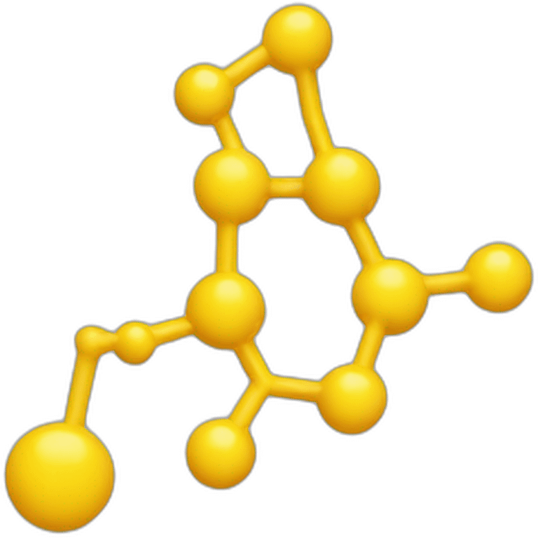 yellow molecule emoji