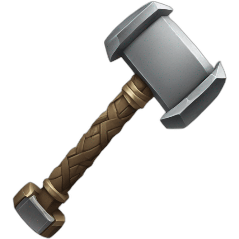 Thor hammer emoji