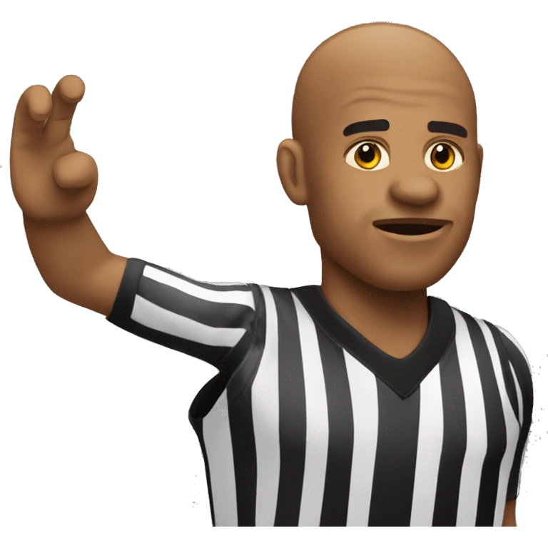 Referee in basketball emoji