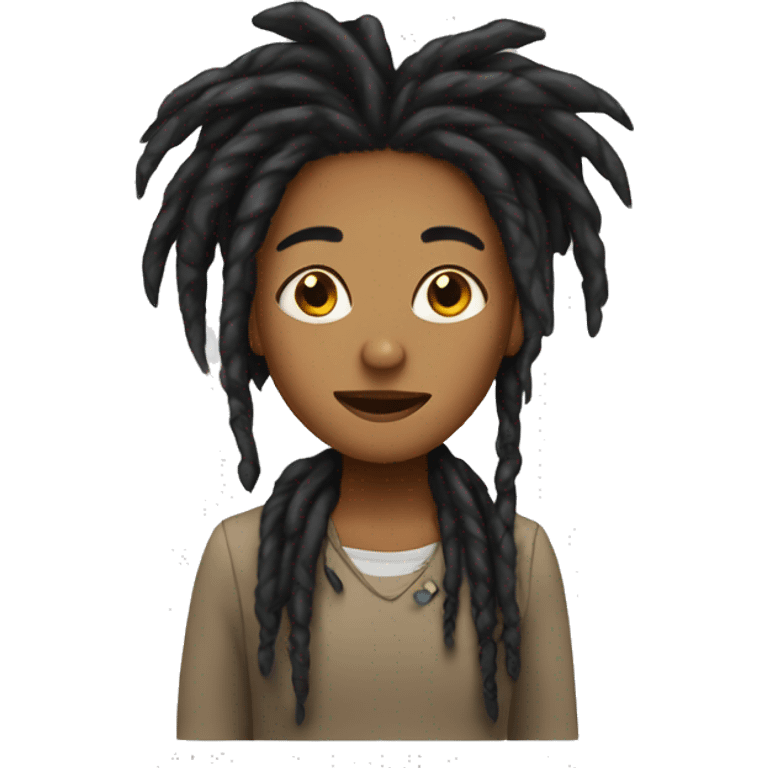 Wanda with dreads emoji