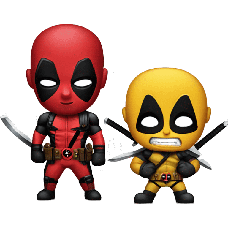 Deadpool wolverine emoji