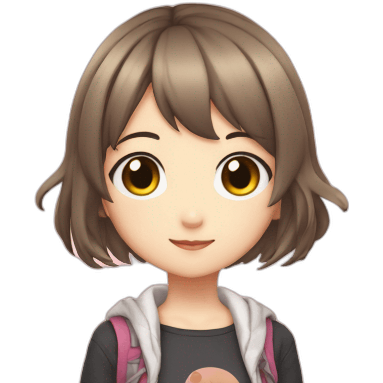 anime girl idol japanese emoji