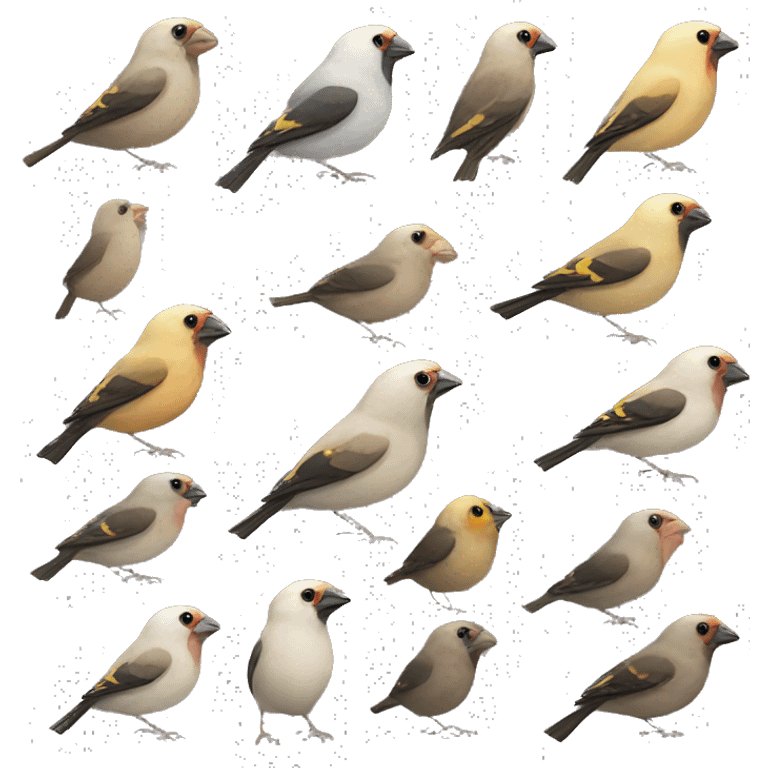 Finch emoji