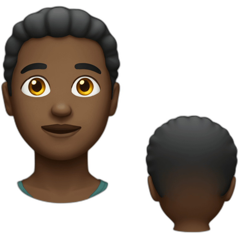 Black African emoji