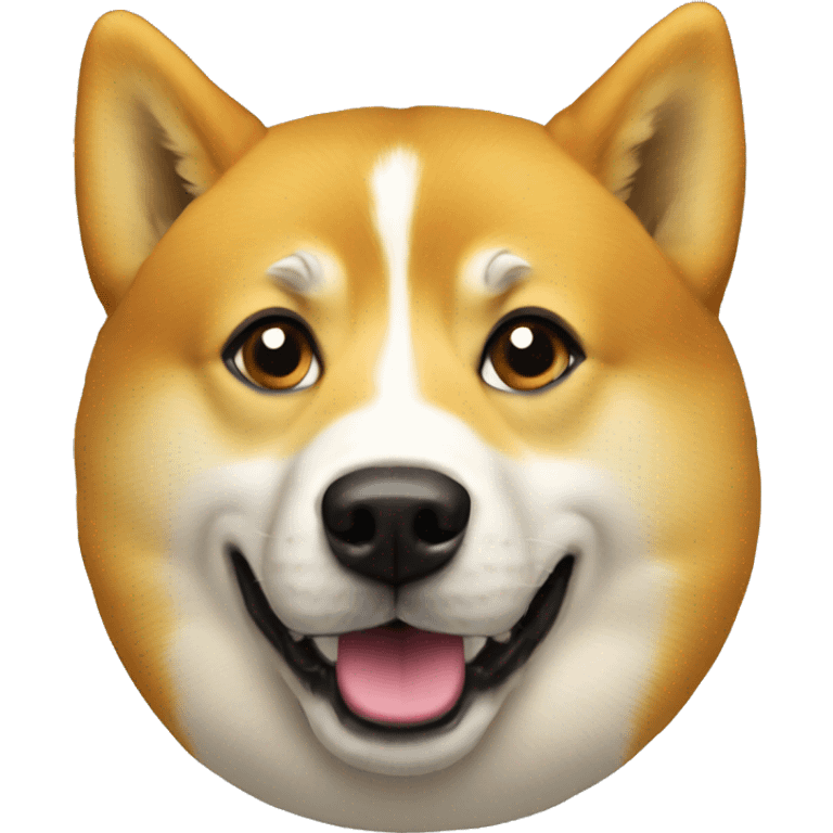 Doge tenant une bière emoji