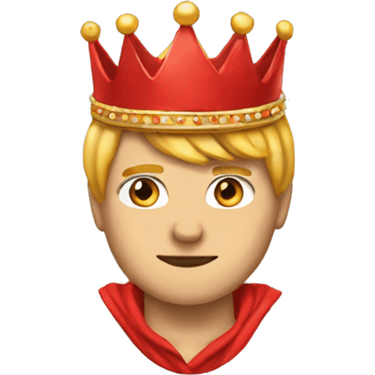 RED SWAG CROWN emoji