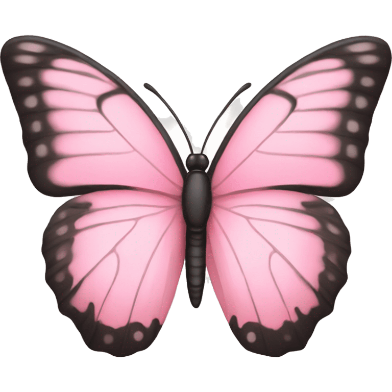 Light pink butterfly emoji emoji