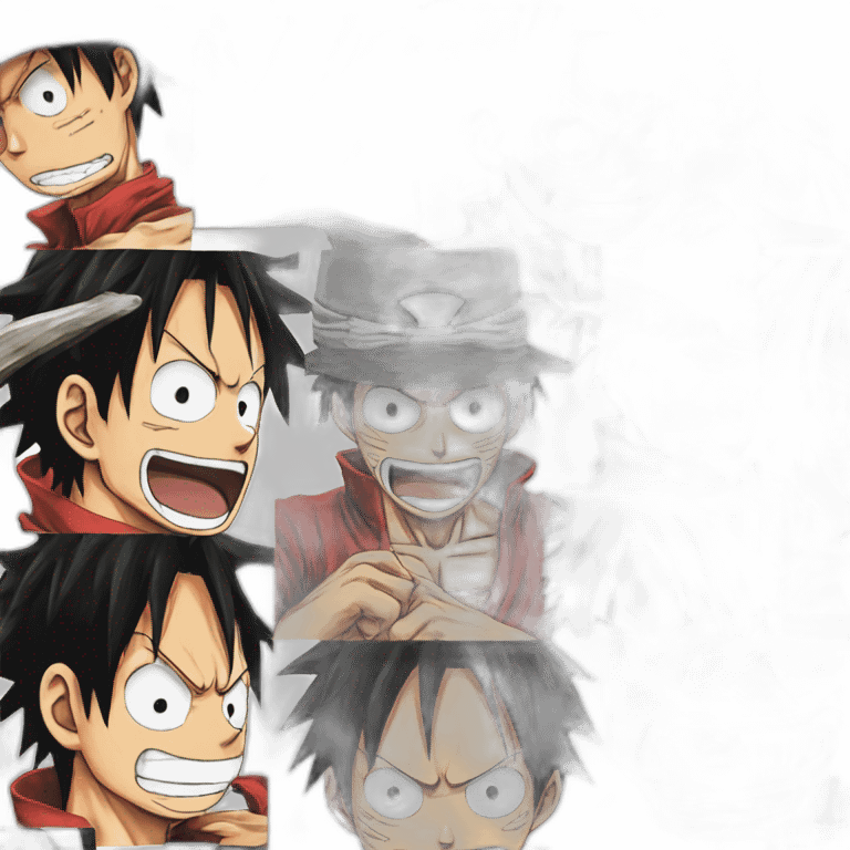 Luffy one piece gear 5 emoji