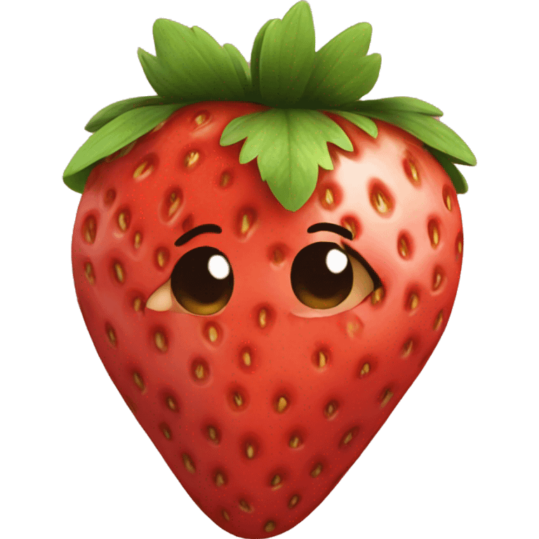 strawberry emoji