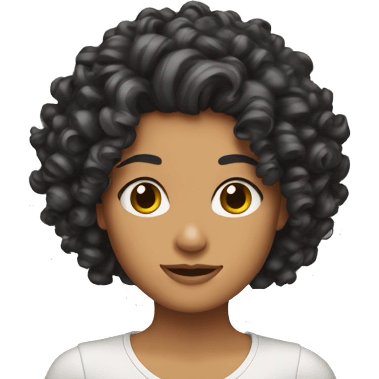 reyna emoji curly hair emoji