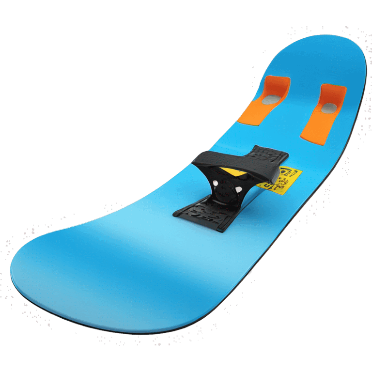 genie blue snowboard emoji