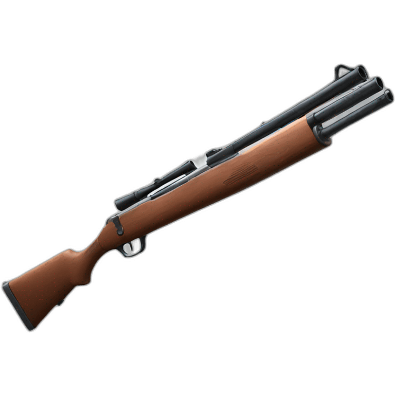 A shotgun like in Fortnite emoji