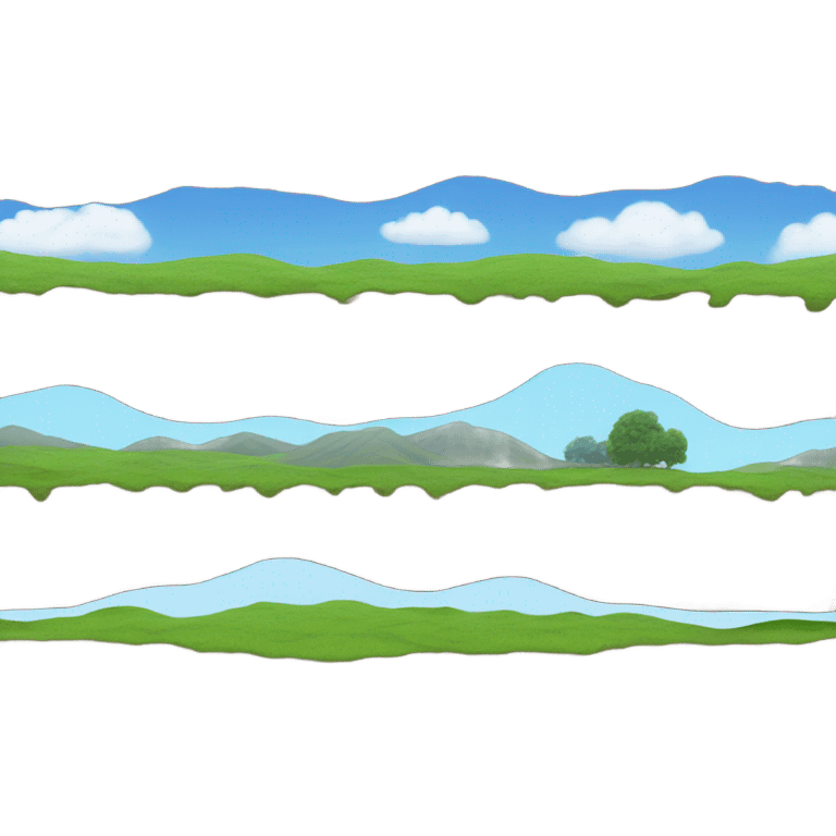 soil land and sky  emoji