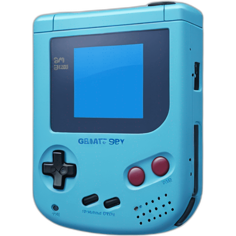 blue game boy sp emoji