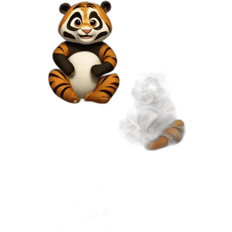 Kung Fu panda tigresa emoji