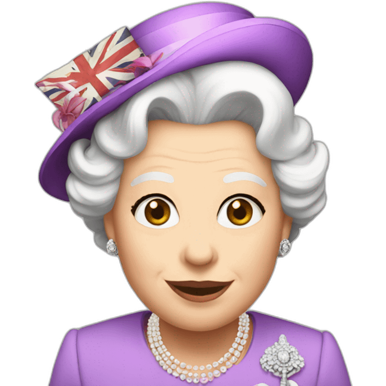 Elizabeth II emoji