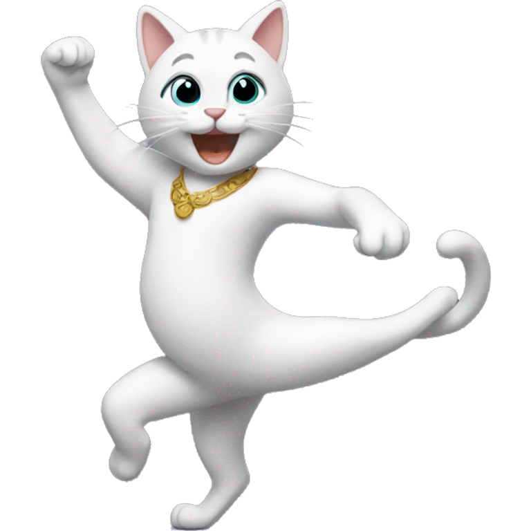 dancing cat emoji