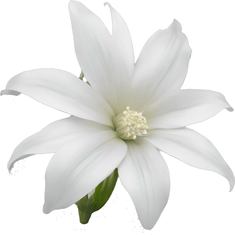 Queen of the night flower white emoji