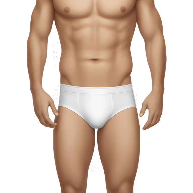 Full White Briefs emoji