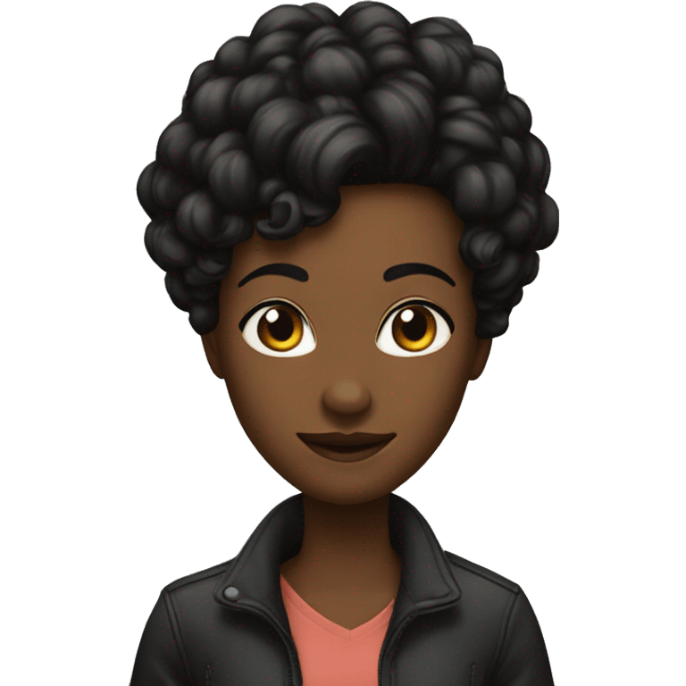 Lefie noire emoji