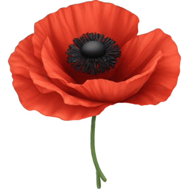 Poppy emoji