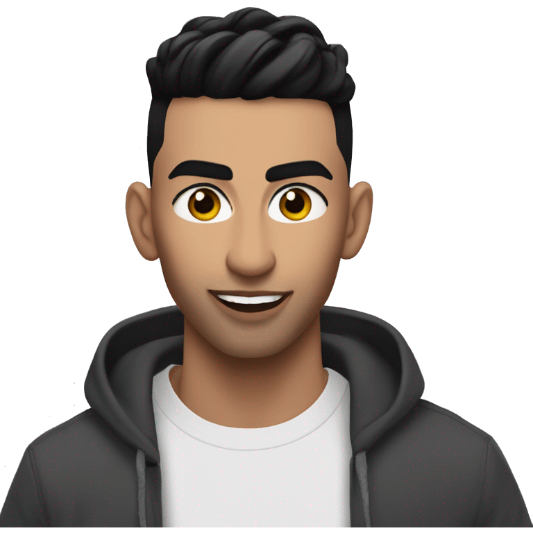 James Charles and Amir khan emoji