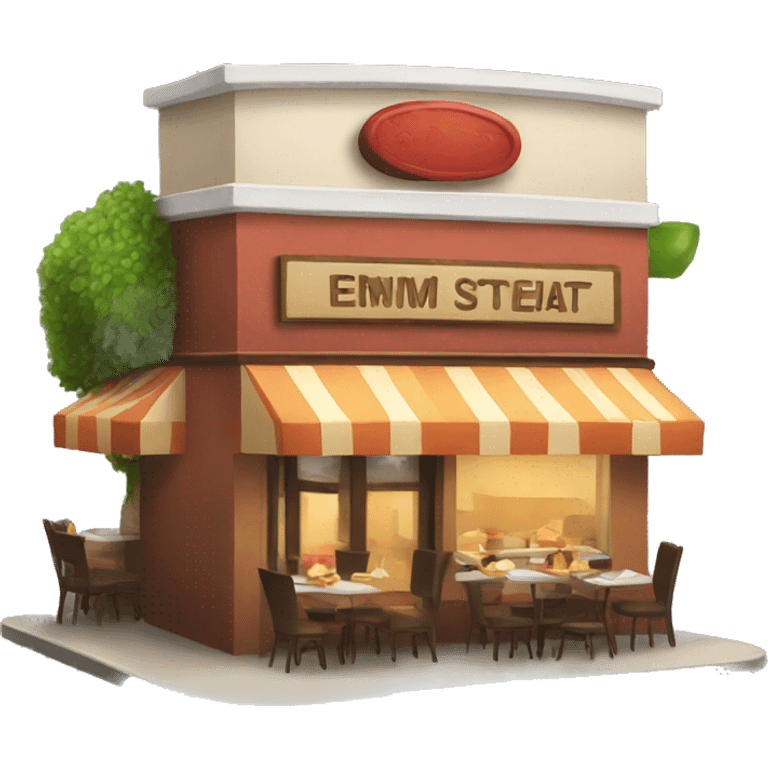 restaurant emoji